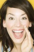 Casino covering mouth