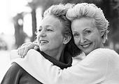 two mature women