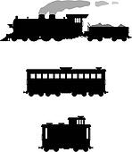 train car silhouette