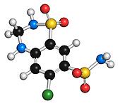 Banque d'Illustrations - Acetazolamide, diurétique, drogue Banque d'Illustrations - Acetazolamide, diurétique, drogue
