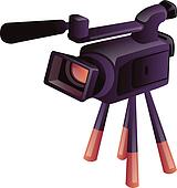 Clipart of camera, icons, Cameras, movies, movie, Film production, icon
